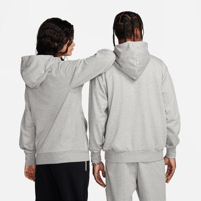 Nike Nike Standard Issue Men's Dri-FIT Full-Zip Basketball Hoodie Dark Grey Heather/Pale Ivory
