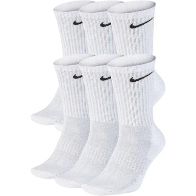 Nike Nike Socks - Everyday Lightweight Crew White 6-PACK