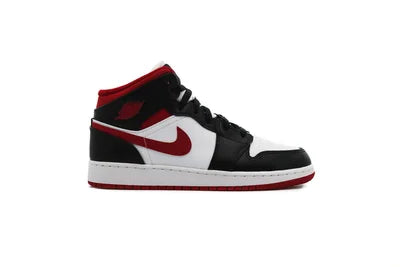 Nike Jordan 1 Mid Gym Red Black White (GS)