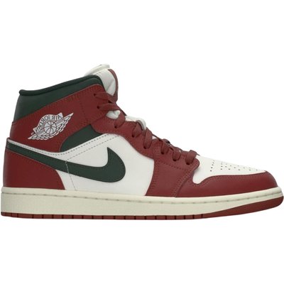 Nike Jordan 1 Mid Redstone Midnight Green