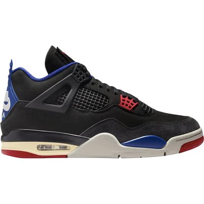 Nike Air Jordan 4 Rare Air Black/Fire Red/Deep Royal Blue/Dark Smoke Grey/Tech Grey