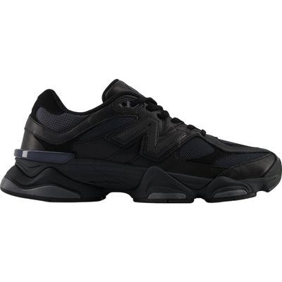 New Balance New Balance 9060 Triple Black Leather Men's