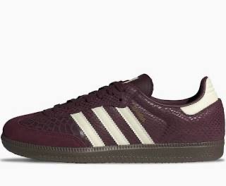 Adidas adidas Samba OG Snakeskin Maroon Cream White (Women's)