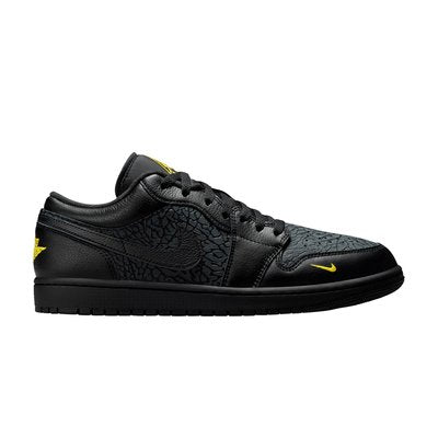Nike Jordan 1 Low Black Elephant Print