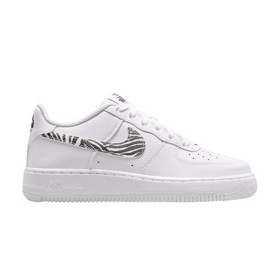 Nike Nike Air Force 1 'GS 'Zebra Swoosh'