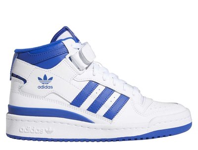 Adidas adidas Forum Mid J "Cloud White Royal Blue" (FZ2085)