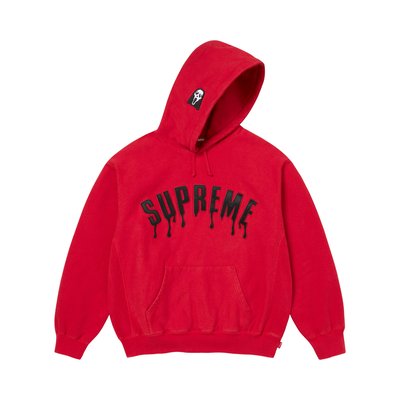 SUPREME Supreme Ghostface Arc Hooded Sweatshirt 'Red'