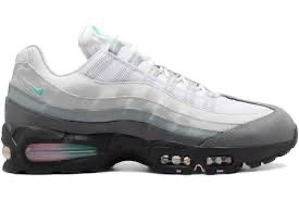Nike Nike Air Max 95 Big Bubble White Hyper Turquoise Pink Foam