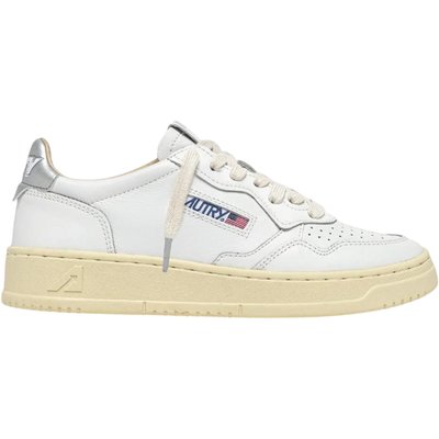 Autry Autry Medalist Low White Silver (Women's)