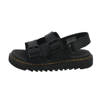 Dr. Martens Sandalo Bambina Nero con Fibbie