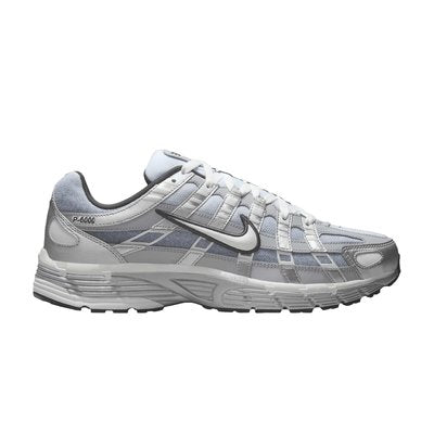 Nike Nike P-6000 Metallic Silver Summit White-Wolf Grey