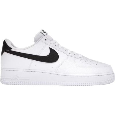Nike Nike Air Force 1 Low '07 White Black Pebbled Leather