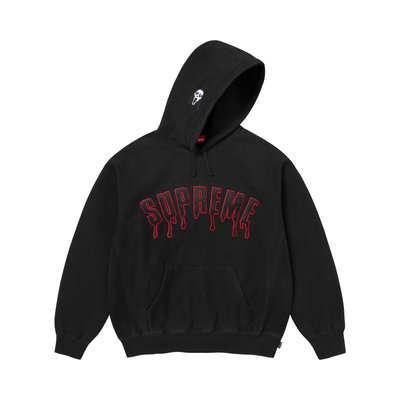 SUPREME Supreme Ghostface Arc Hooded Sweatshirt 'Black'