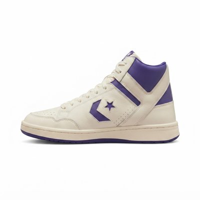 Converse Converse Weapon Mid Vintage White Purple