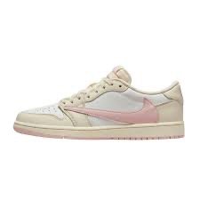 Nike Jordan 1 Retro Low OG SP Travis Scott Shy Pink