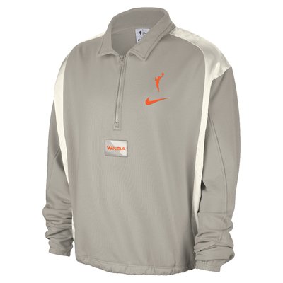 Nike Team 13 Women's Nike WNBA Fleece Top College Grey/Phantom/Brilliant Orange