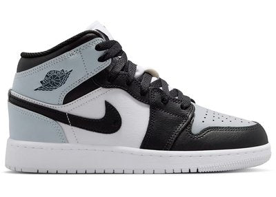 Nike Jordan 1 Mid Black Aura Squadron Blue