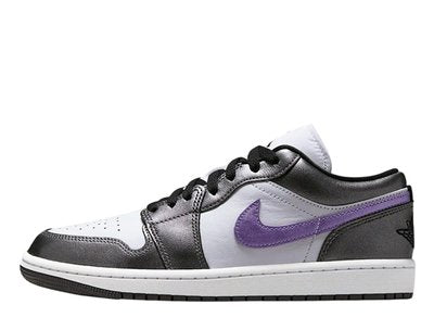 Nike Jordan Brand Air Jordan 1 Low SE Wmns "White Black Grape Ice" (HJ5910-105)