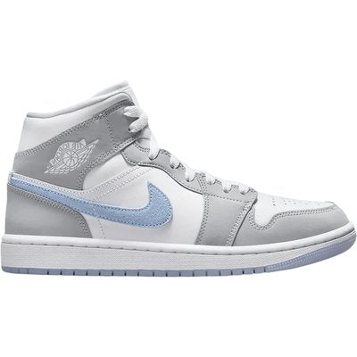 Nike Jordan 1 Mid Wolf Grey Aluminum (Women's)