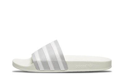 Adidas adidas Adilette Slides "White Grey" (CG6435)